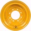 14-17.5 Skid Steer Wheel/Rim 17.5x10.5 - Glossy Black