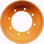 4x4 Case 4WD Backhoe Front Wheel/Rim fits 12-16.5 - Case Tan