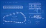 400x86x63 Two Duroforce CTL Steel Tracks