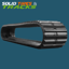 900x150x66 Crawler Dumper Rubber Tracks- Straight Bar