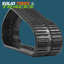 18" CTL Rubber Track 450x100x50 (T)- Multi-Bar Pattern