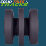 Bobcat Bottom Roller 6732901/6689371 Bolt Type