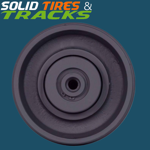 Bobcat CTL Triple Flange Bottom Roller 6698047