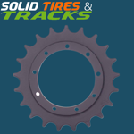 Bobcat X325 Steel Track Sprocket 6587308