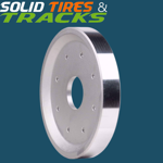 14" Solid Front & Rear Idler Wheel